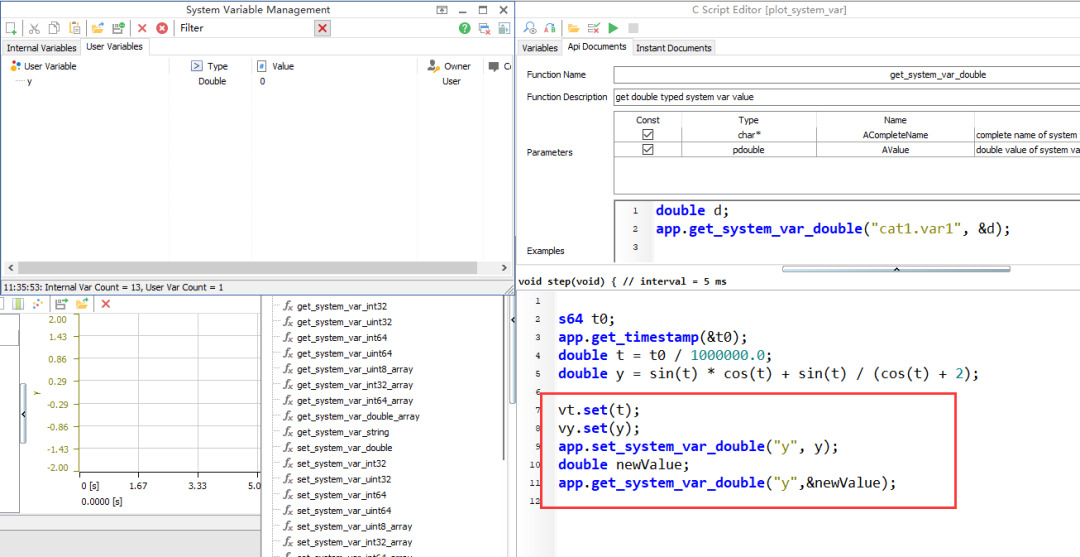 应用笔记 | TSMaster快速入门篇（1）-系统变量 - 上海同星智能科技有限公司