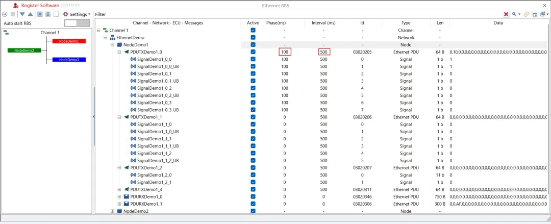 Simulate network latency