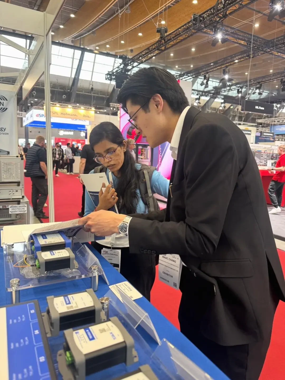 TOSUN booth site customers