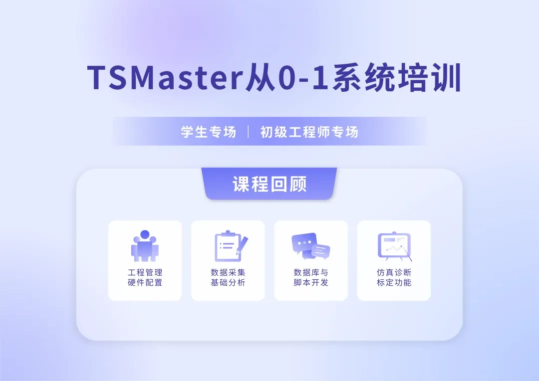 TSMaster system training