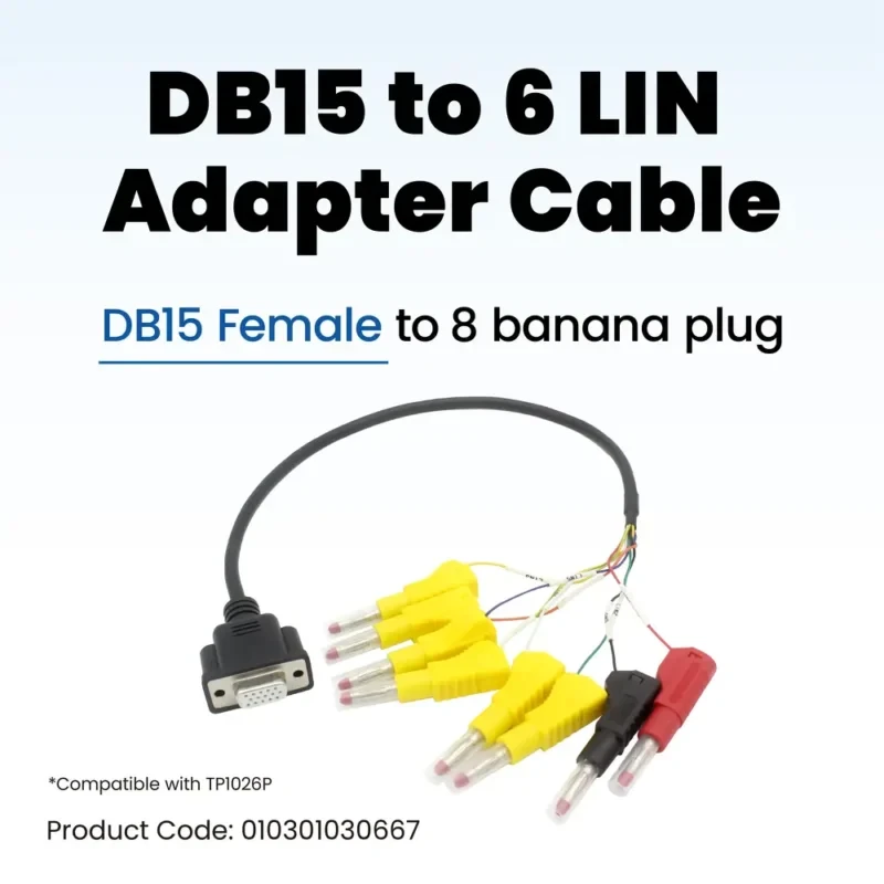 DB15 to 6-pin LIN Cable