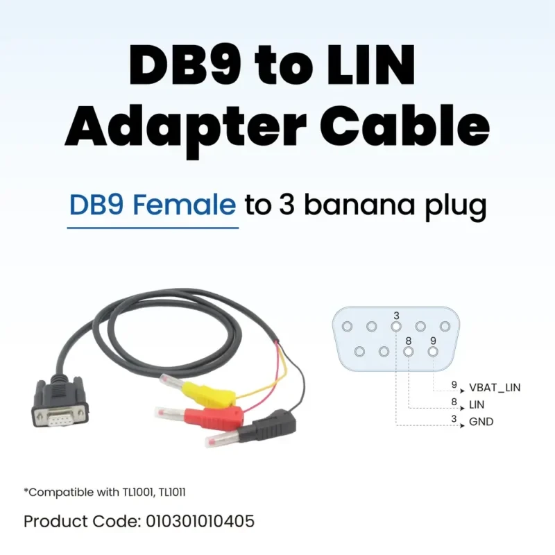 DB9 to 1-wire LIN Cable