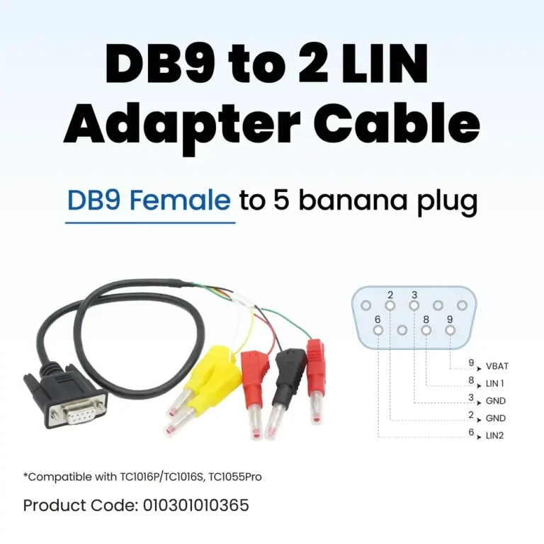 DB9 to 2 LIN Cable