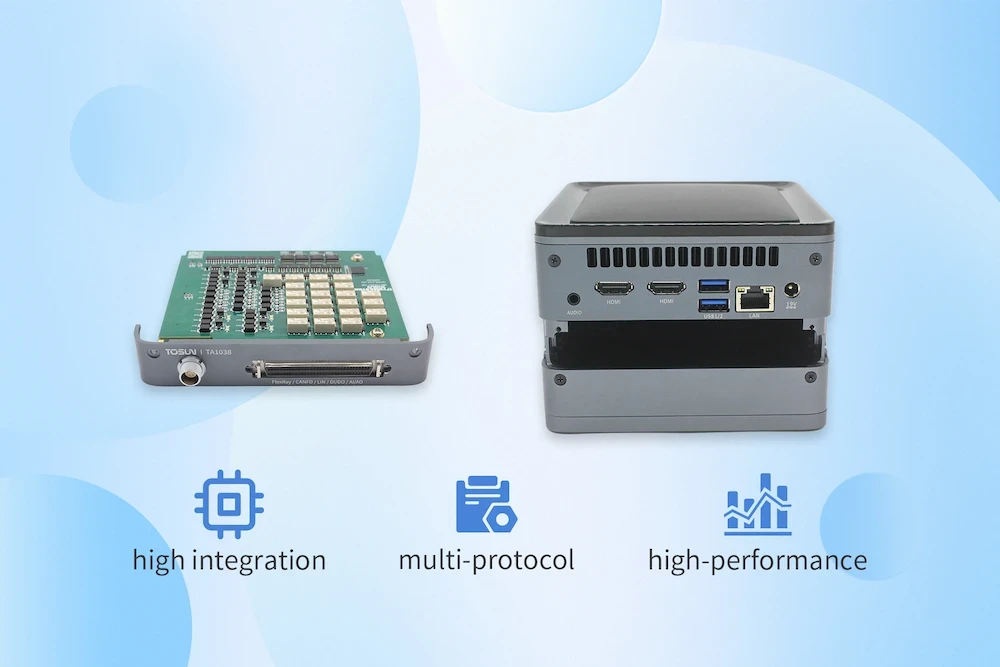 TOSUN XiL Cube Real-Time Simulation Test Desktop Host