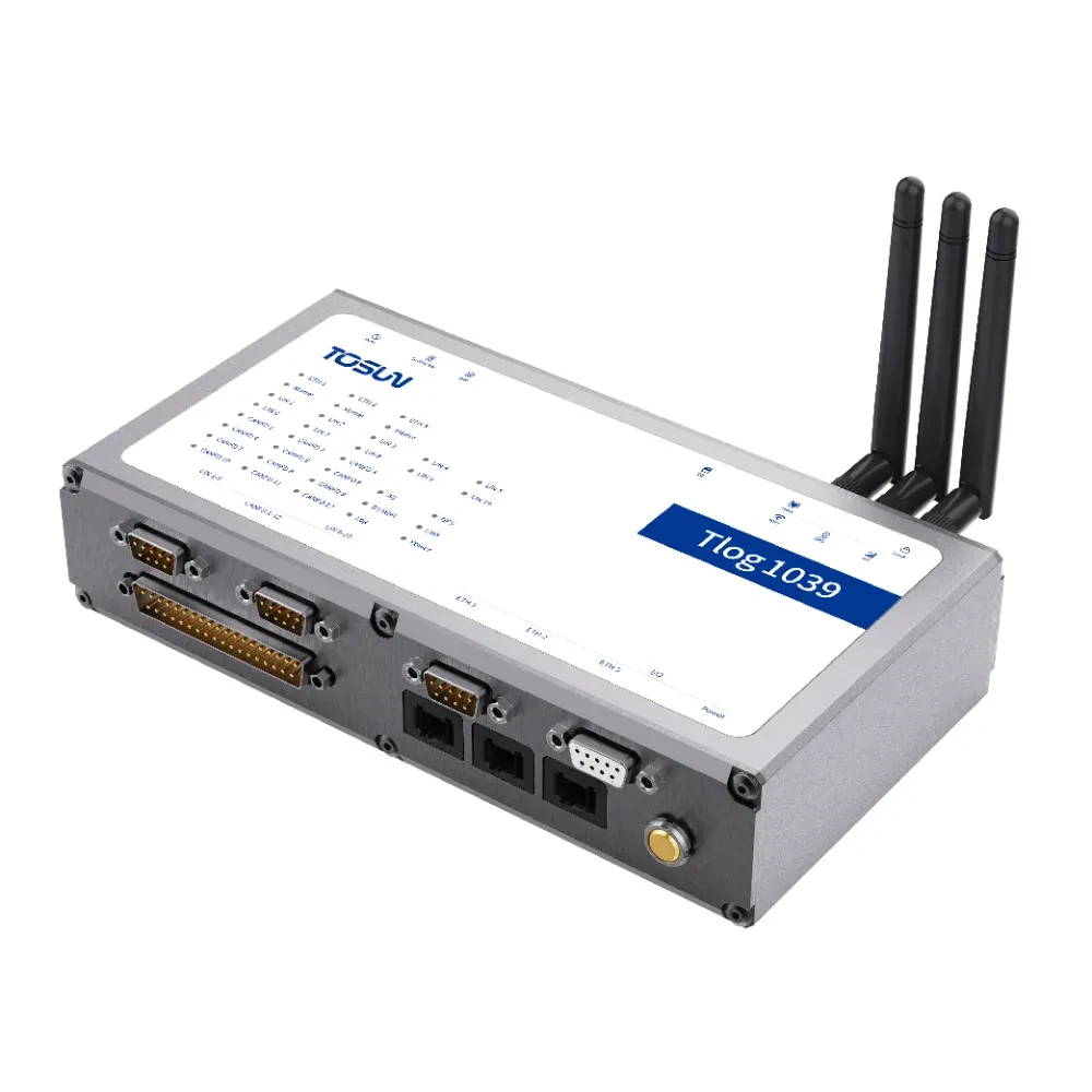 Tlog1039 - 12 路 CAN FD、10 路 LIN 與 4 路 Ethernet 多总线记录仪 4 Tlog1039 - 12 路 CAN FD、10 路 LIN 與 4 路 Ethernet 多总线记录仪