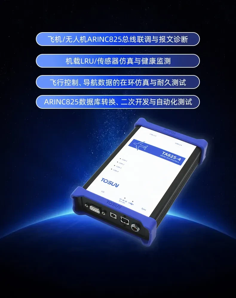 同星发布首款航空总线接口设备TA825-4