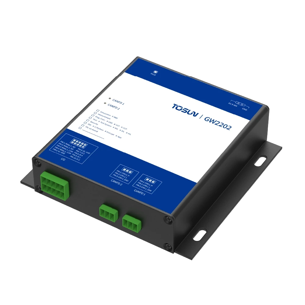 GW2202 - CAN FD、数字 I/O 转 RJ45 接口 4 GW2202 - CAN FD、数字 I/O 转 RJ45 接口