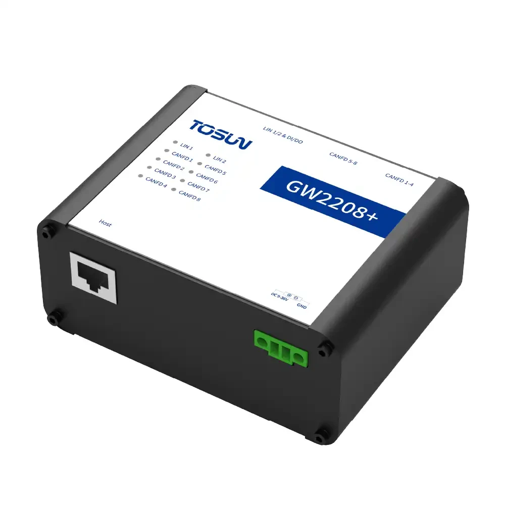 GW2208+ - CAN/CAN FD/LIN 网关设备 4 GW2208+ - CAN/CAN FD/LIN 网关设备