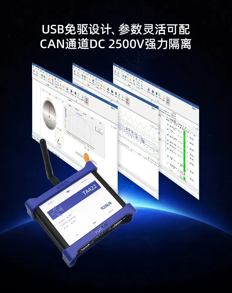 同星智能TA422：解锁航天级多接口通信新体验