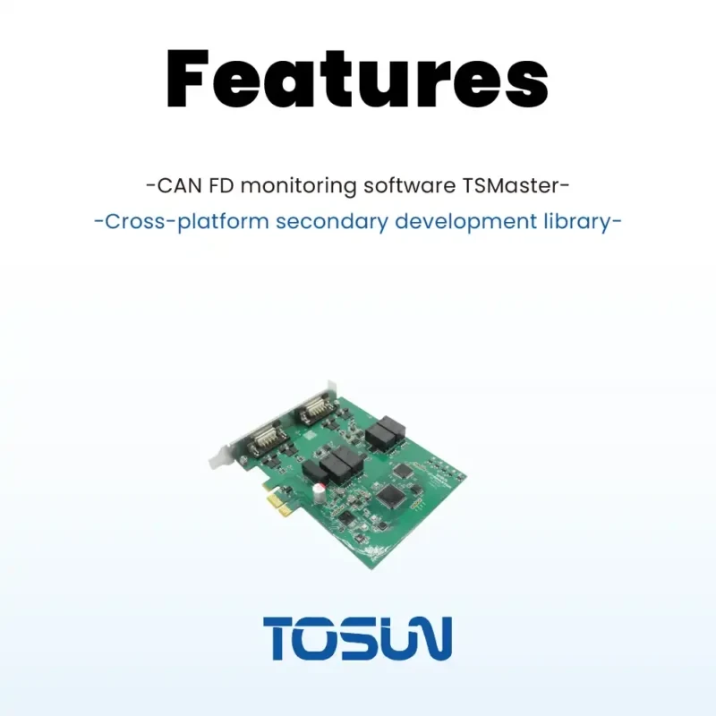 TP1014 – 4 路 CAN (FD) 转 Mini PCIe 接口