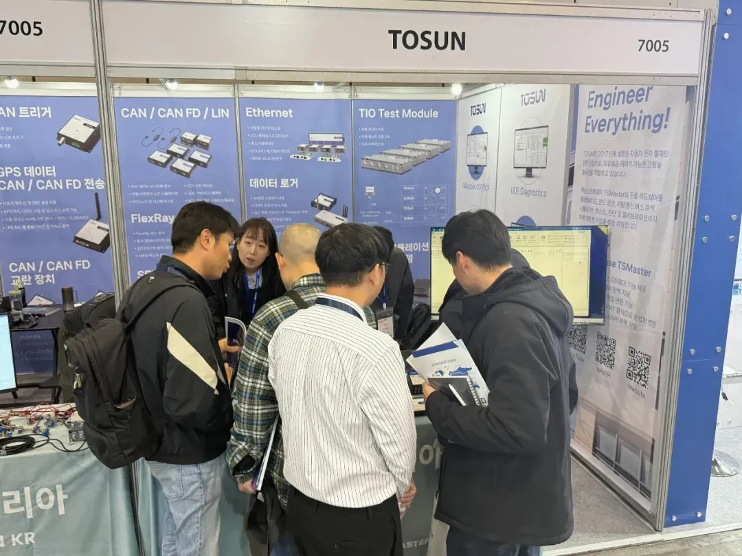 同星智能韩国测试展