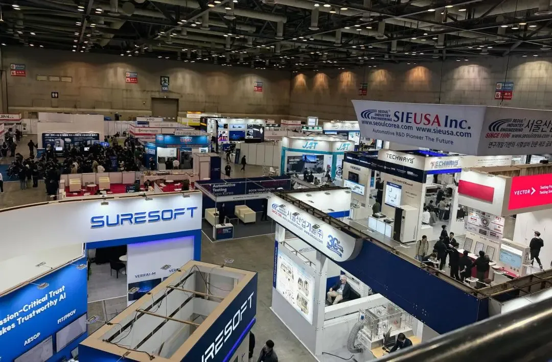 同星智能韩国测试展