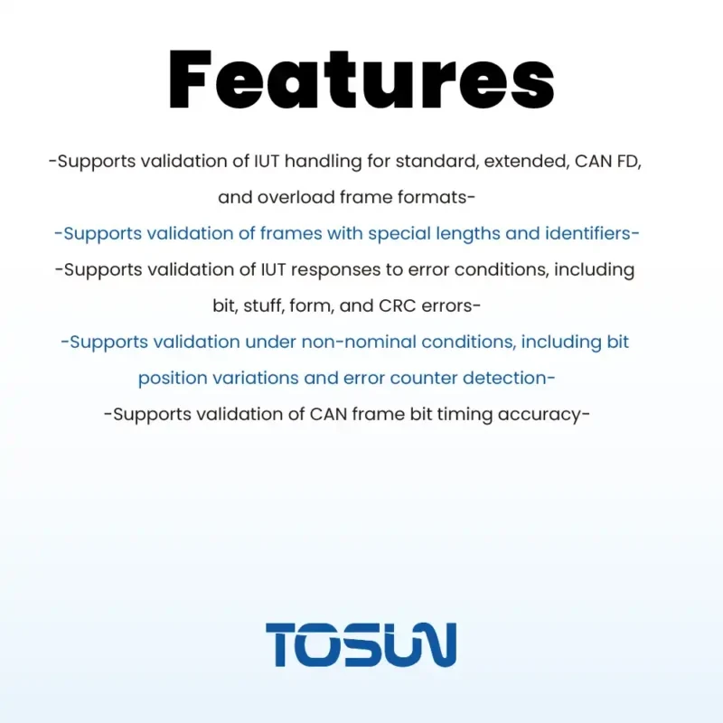 TH7012-ISO 16845  – CAN 一致性测试仪