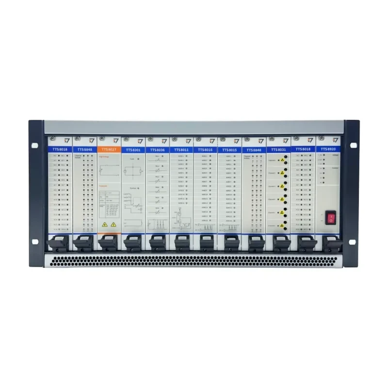 TTS0002 – 4U 11插槽机箱，背板支持  EtherCAT®