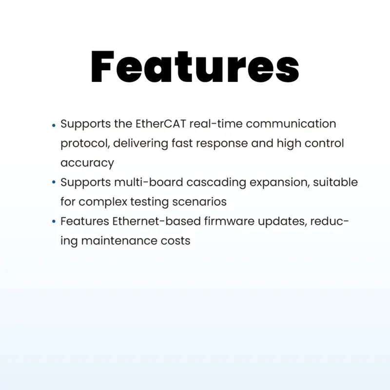 TTS8036 – 6组可编程电阻模块，支持 EtherCAT®通信