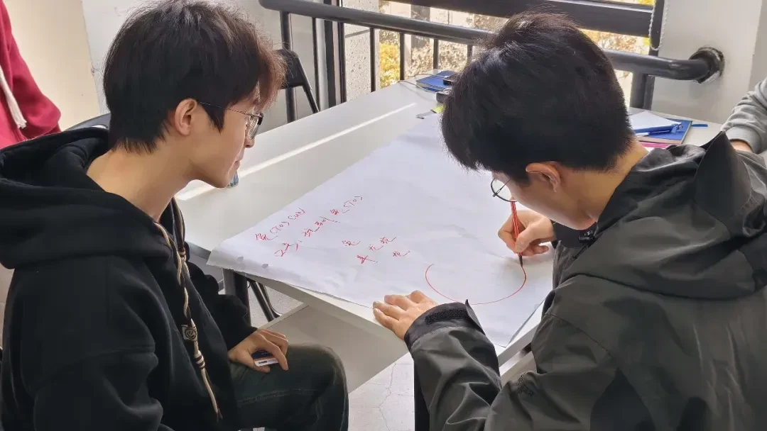 新员工们分组竞技