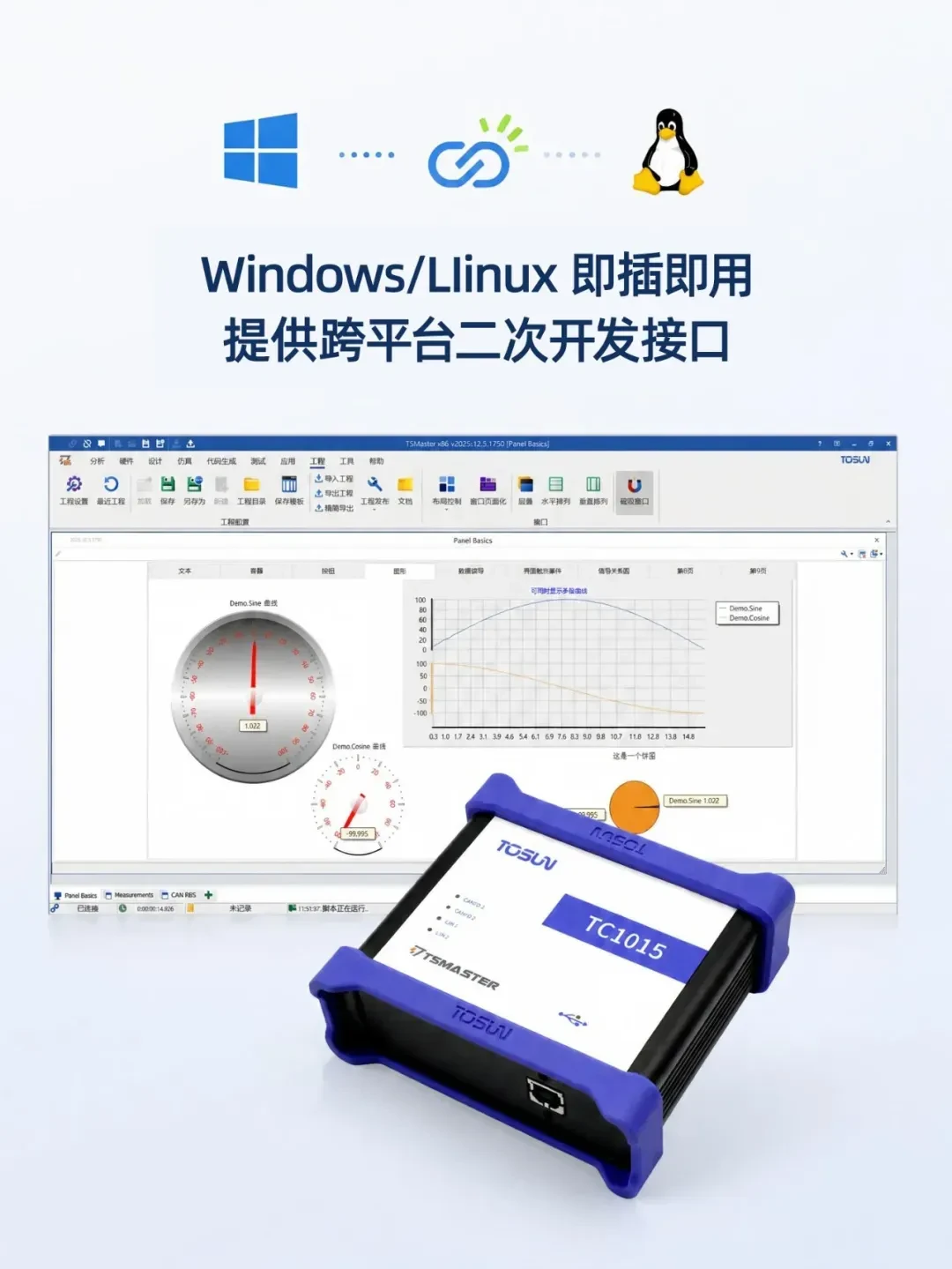 新品发布 | TC1015:集成2路CAN FD与2路LIN,兼顾性能与高性价比 3 TC1015核心产品特性展示