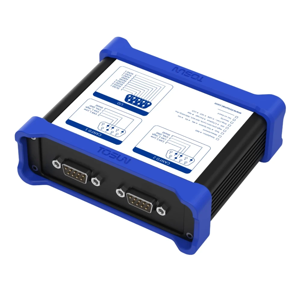 TC1013Pro - 2 路 CAN FD、I/O、Sync 转 USB 接口 4 TC1013Pro - 2 路 CAN FD、I/O、Sync 转 USB 接口